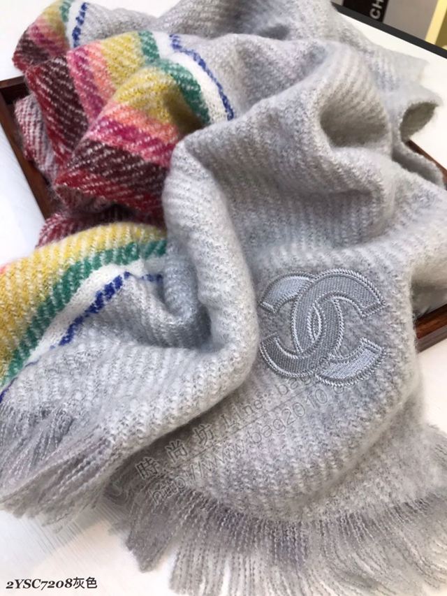 CHANEL圍巾 2019年最新款法式 香奈兒經典羊毛長巾  llwj6781